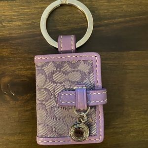 Coach Photo Keychain